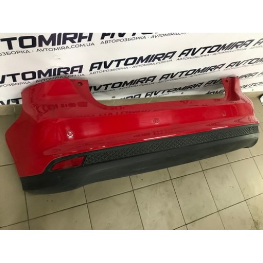 Бампер задний под парктроники Ford Focus 3 2011-2014 BM51A17906AH